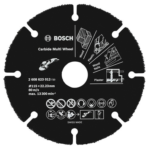 2.608.623.013 DISC 125MM CARBIDE MULTI WHEEL