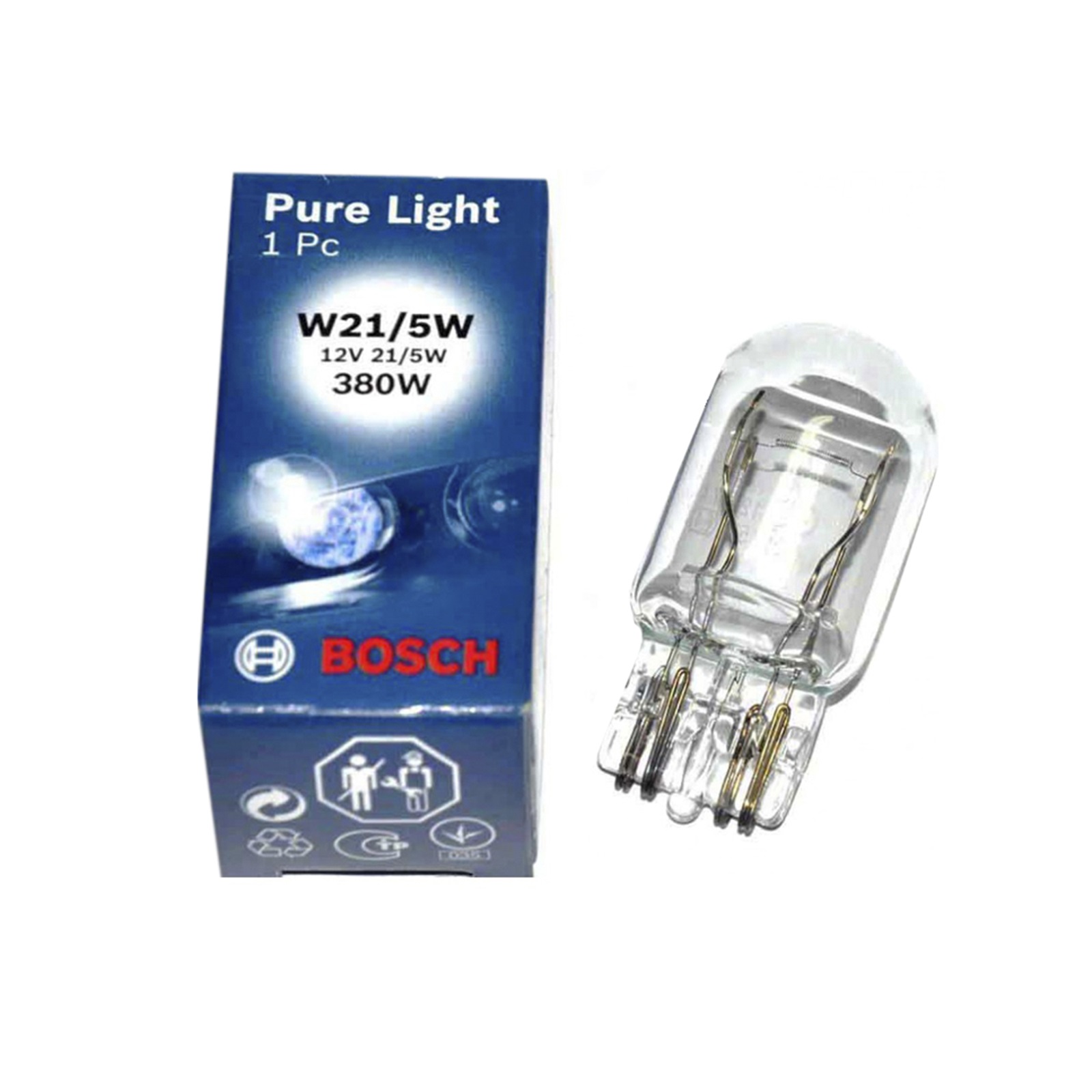 BEC SOCLU STICLA W21/5W 12V 8GD008893-002