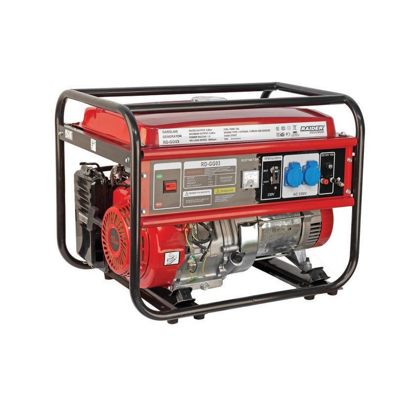 129941 GENERATOR BENZINA 5KW RD-GG03