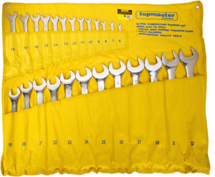 235114 CHEI COMBINATE SET 25 PCS 6-32MM, CRV TMP