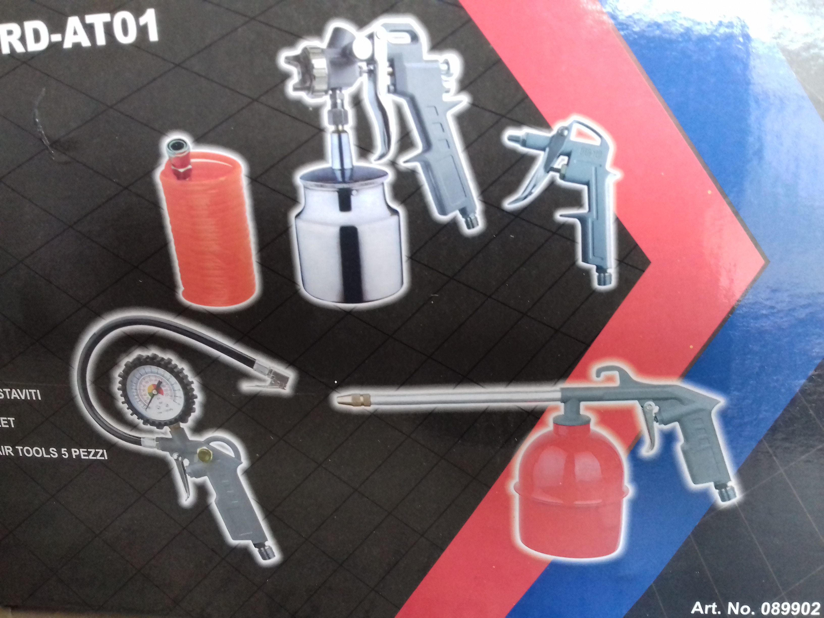 089902 ACCESORII COMPRESOR SET 5 PCS RD-AT01