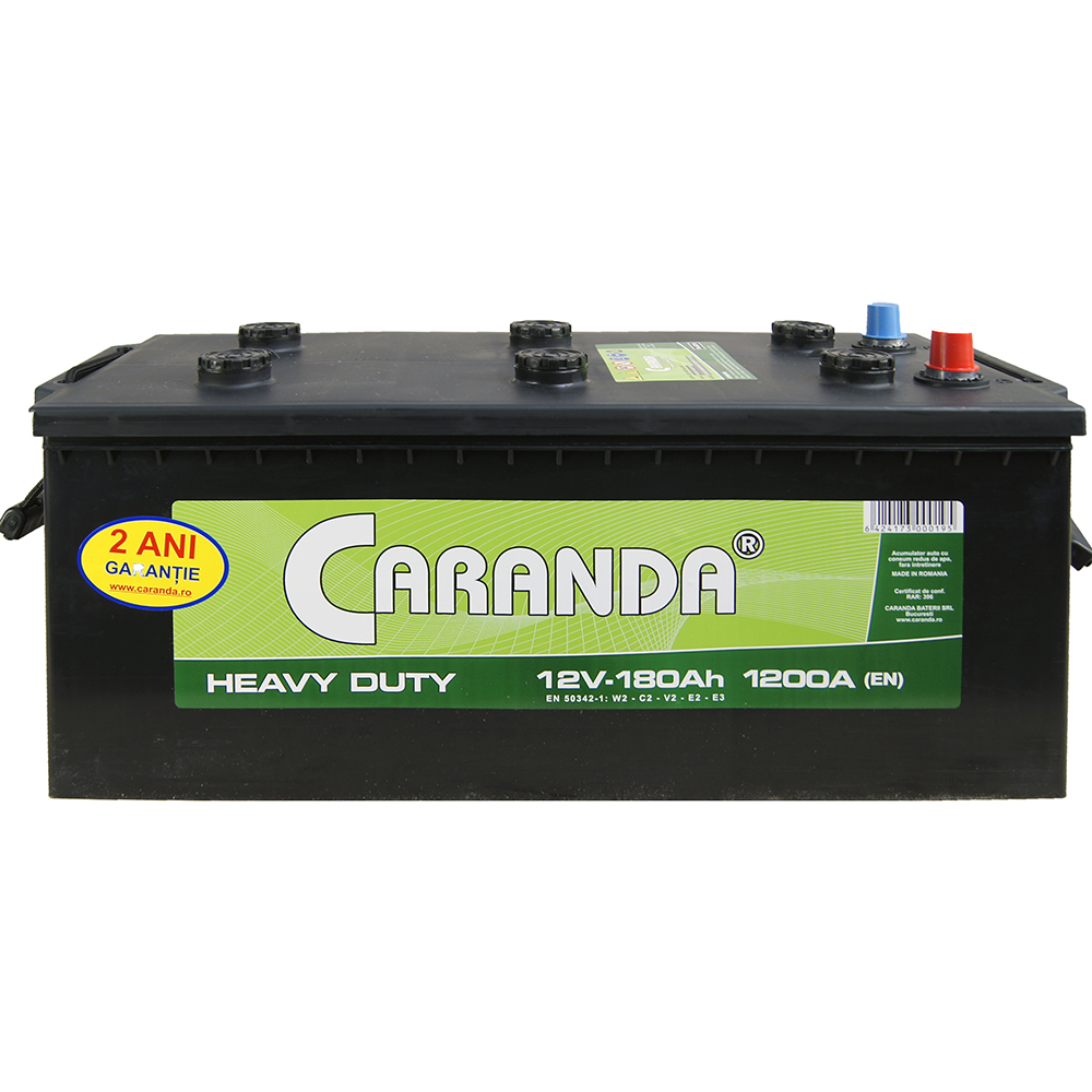 ACUMULATOR 180AH 1100A CARANDA HEAVY DUTY