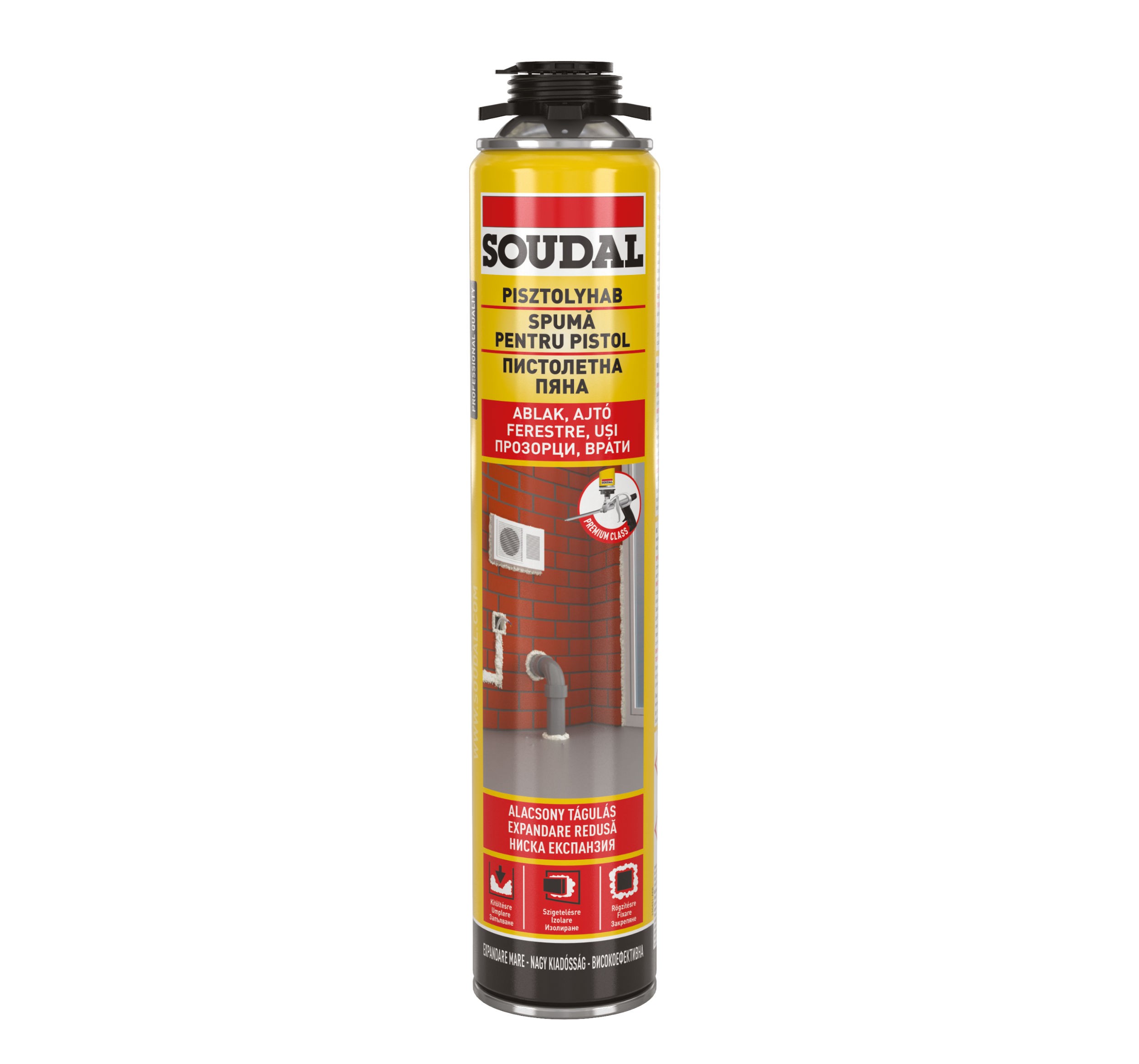 G12 122880 SPUMA PENTRU PISTOL YELLOW 750MML