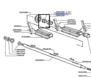 E47 BUCSA 322225250 LAVERDA