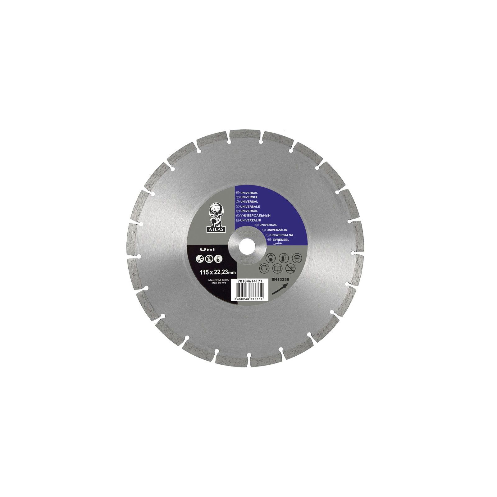 DISC DIAMANTAT 180C ATLAS C