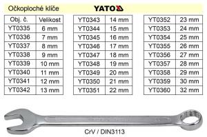 YT-0336 CHEIE COMBINATA 7MM
