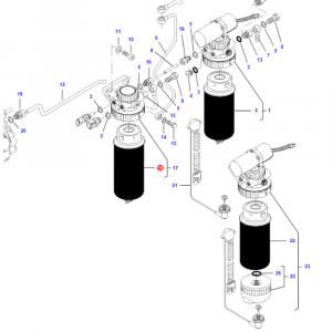 C12 FILTRU MOTORINA V836867595 ORIGINAL P551425