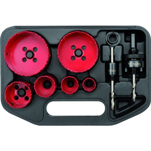 YT-3380 SET CAROTE 8 BUC 22-73MM