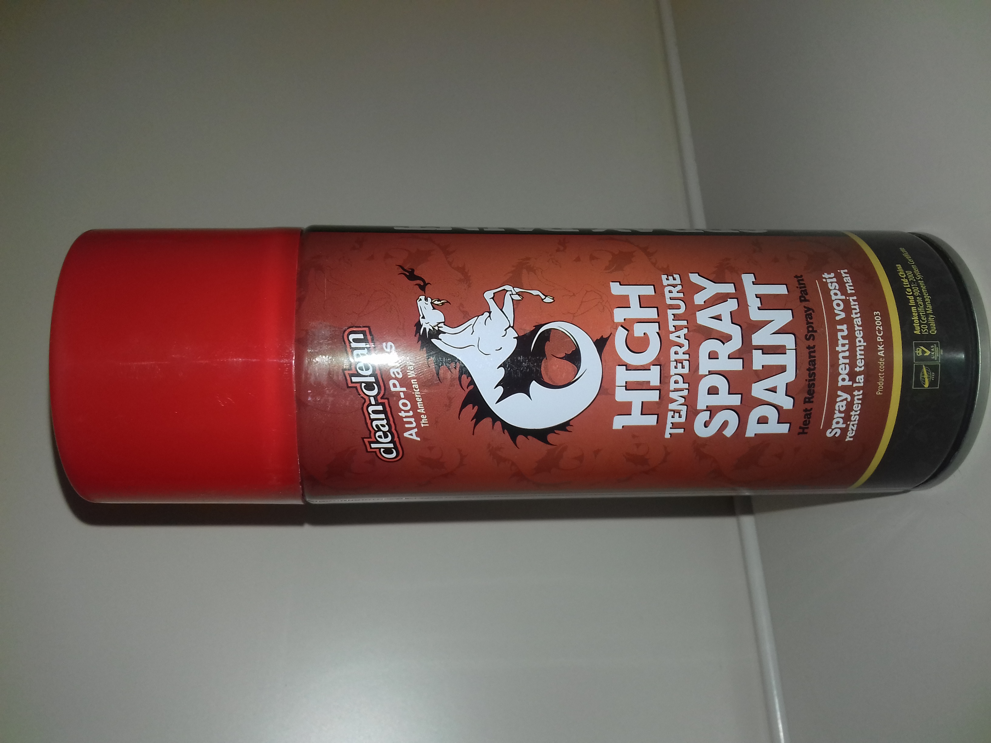 SPREI VOPSEA ROSIE 400ML PENTRU TEMPERATURI INALTE