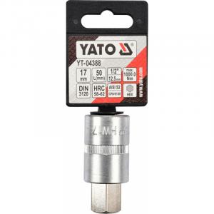 YT-04388 BIT HEXAGONAL M17 CU ADAPTOR 1/2 55MM